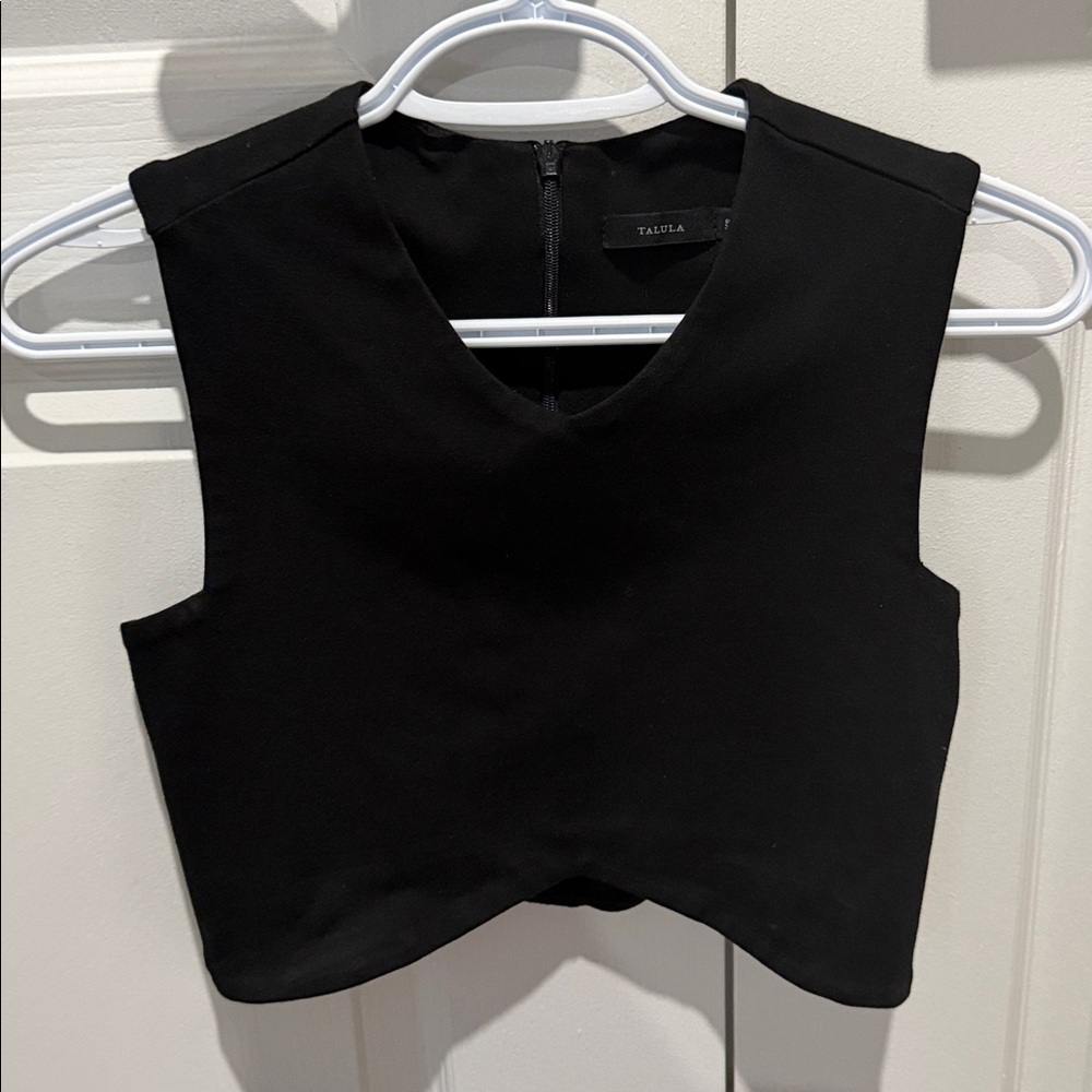 Black Talula Crop Top